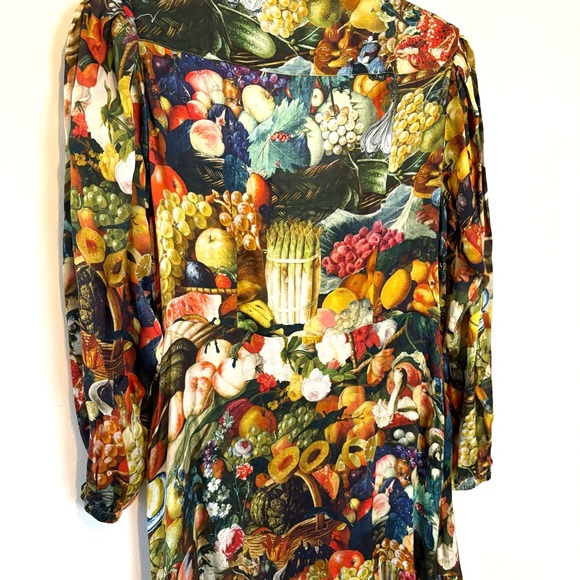 Samantha Pleet banquet dress in harvest print - Picture 12 of 13